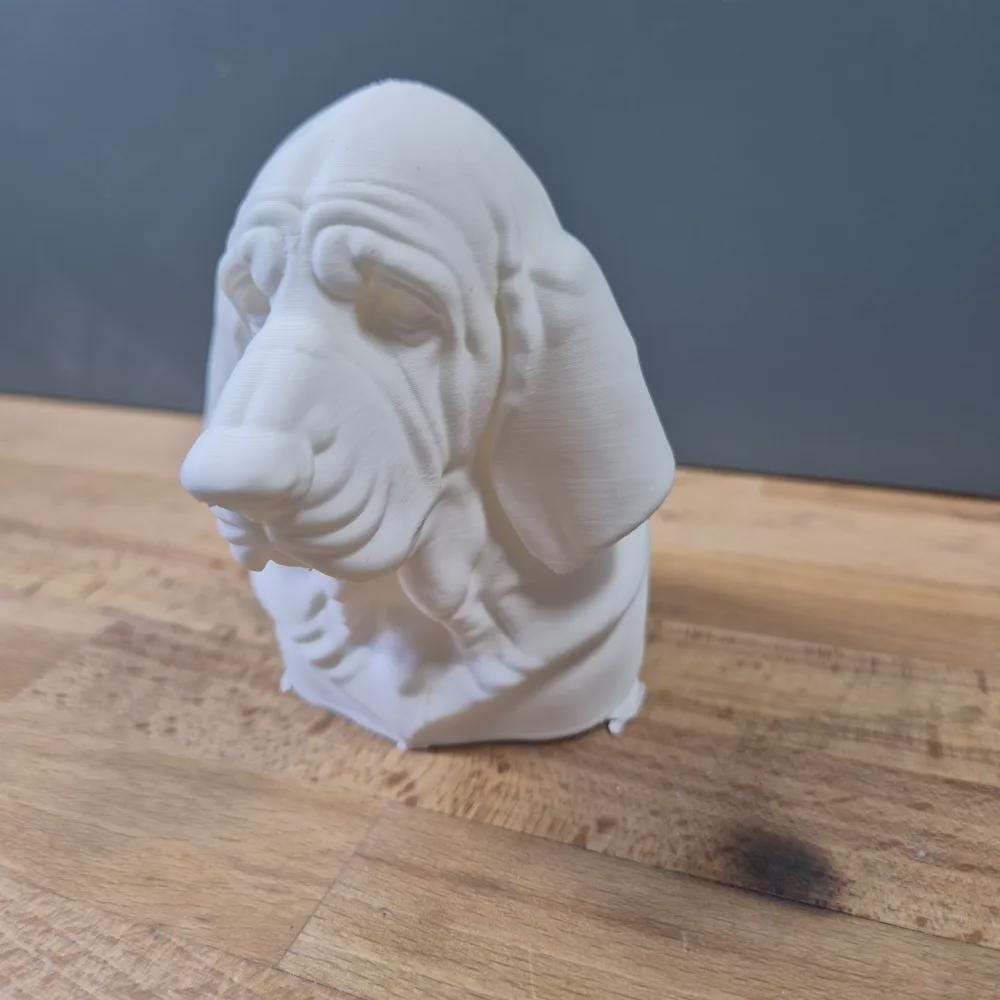 Blutspürhundbüste / Realistic Bloodhound Bust – Handbemalt & Detailliert Fehn-factory.de