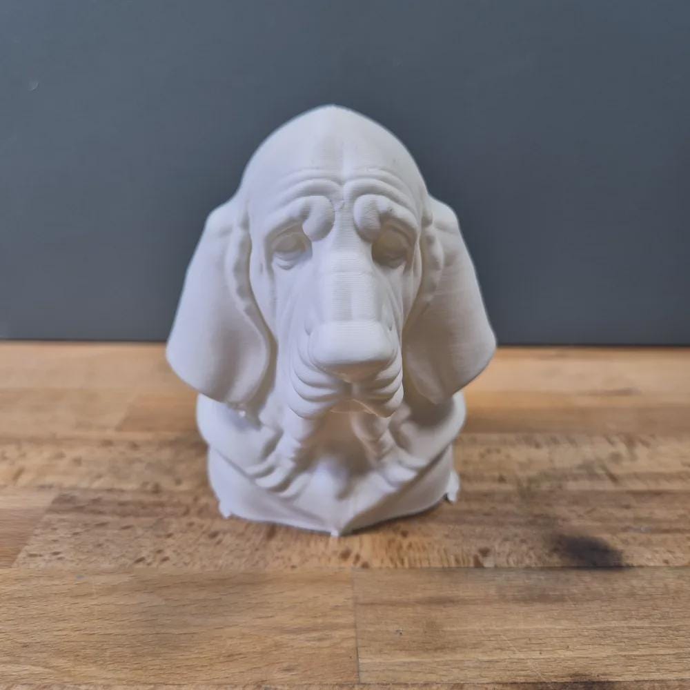 Blutspürhundbüste / Realistic Bloodhound Bust – Handbemalt & Detailliert Fehn-factory.de