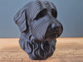Bobtail / Schapendoes Büste / Realistic Bobtail Schapendoes Bust – Handbemalt & Detailliert Fehn-factory.de