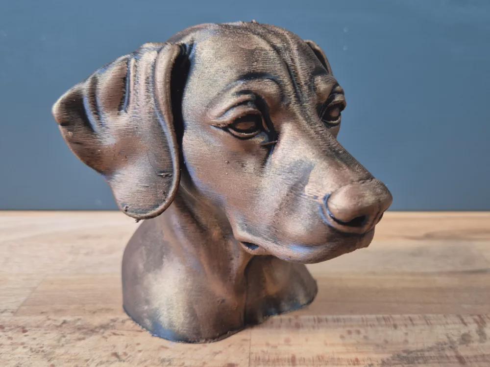Dalmatiner Büste / Realistic Dalmatian Bust – Handbemalt & Detailliert Fehn-factory.de
