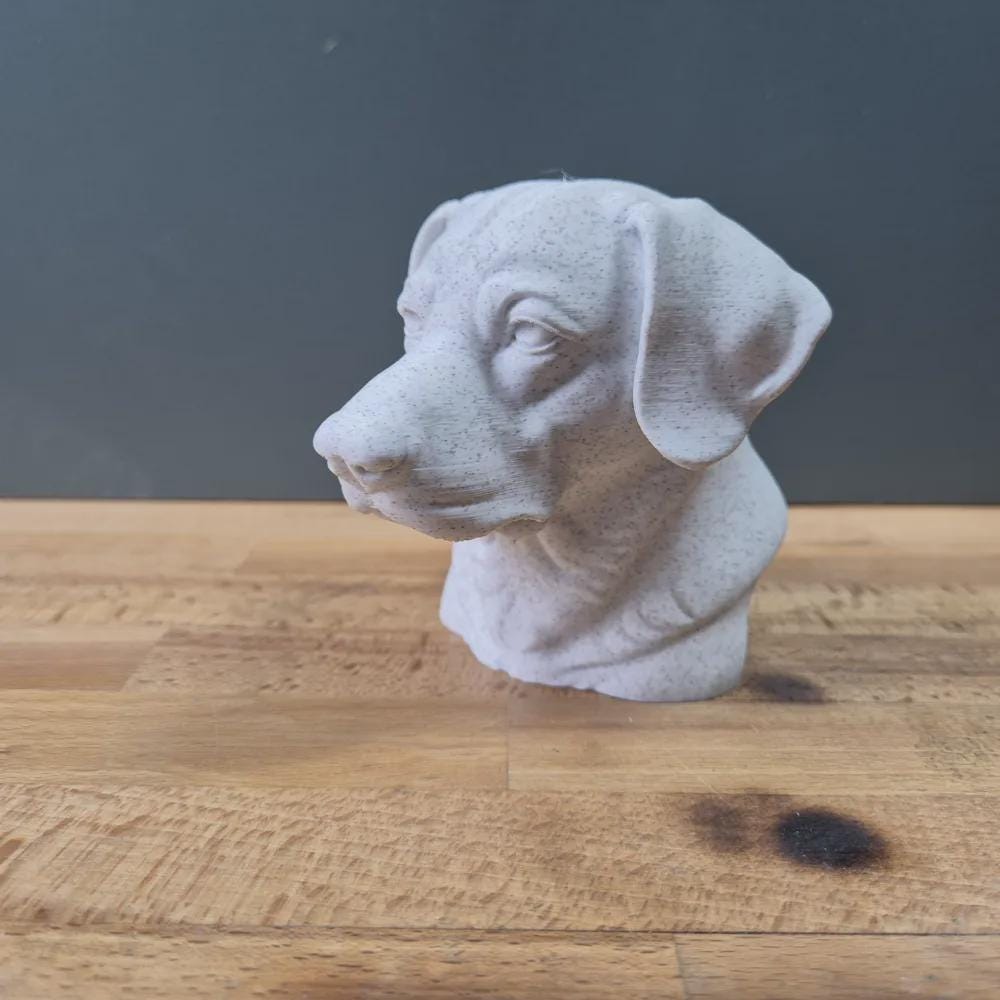 Entlebucher Sennenhund Büste / Realistic Entlebucher Mountain Dog Bust – Handbemalt & Detailliert Fehn-factory.de