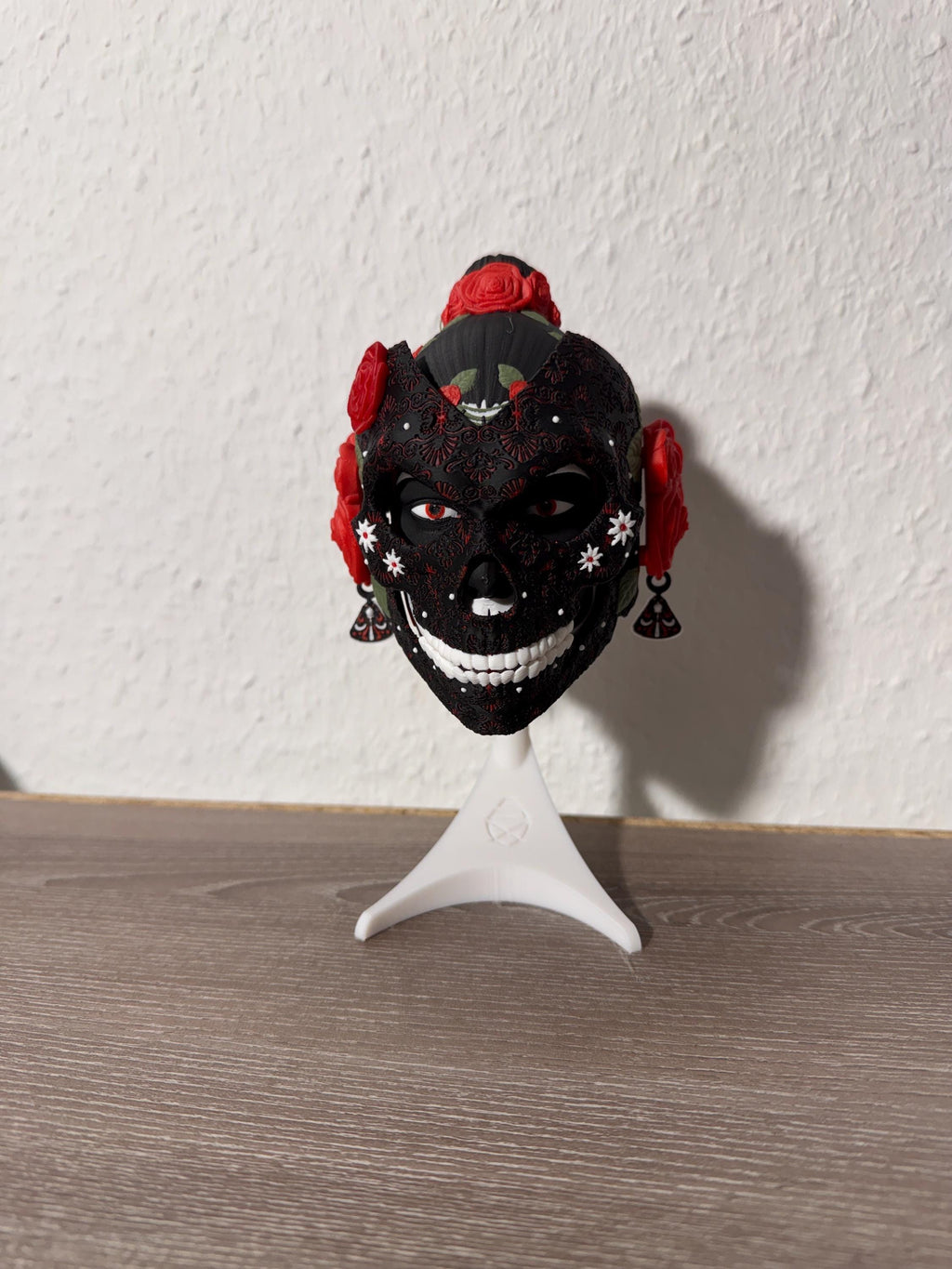 La Catrina Mask Day of the Dead Art Wall and Shelf Display - La Catrina Maske Tag der Toten Kunst Wand und Regal Deko