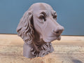 English Setter Büste / Realistic English Setter Bust – Handbemalt & Detailliert Fehn-factory.de