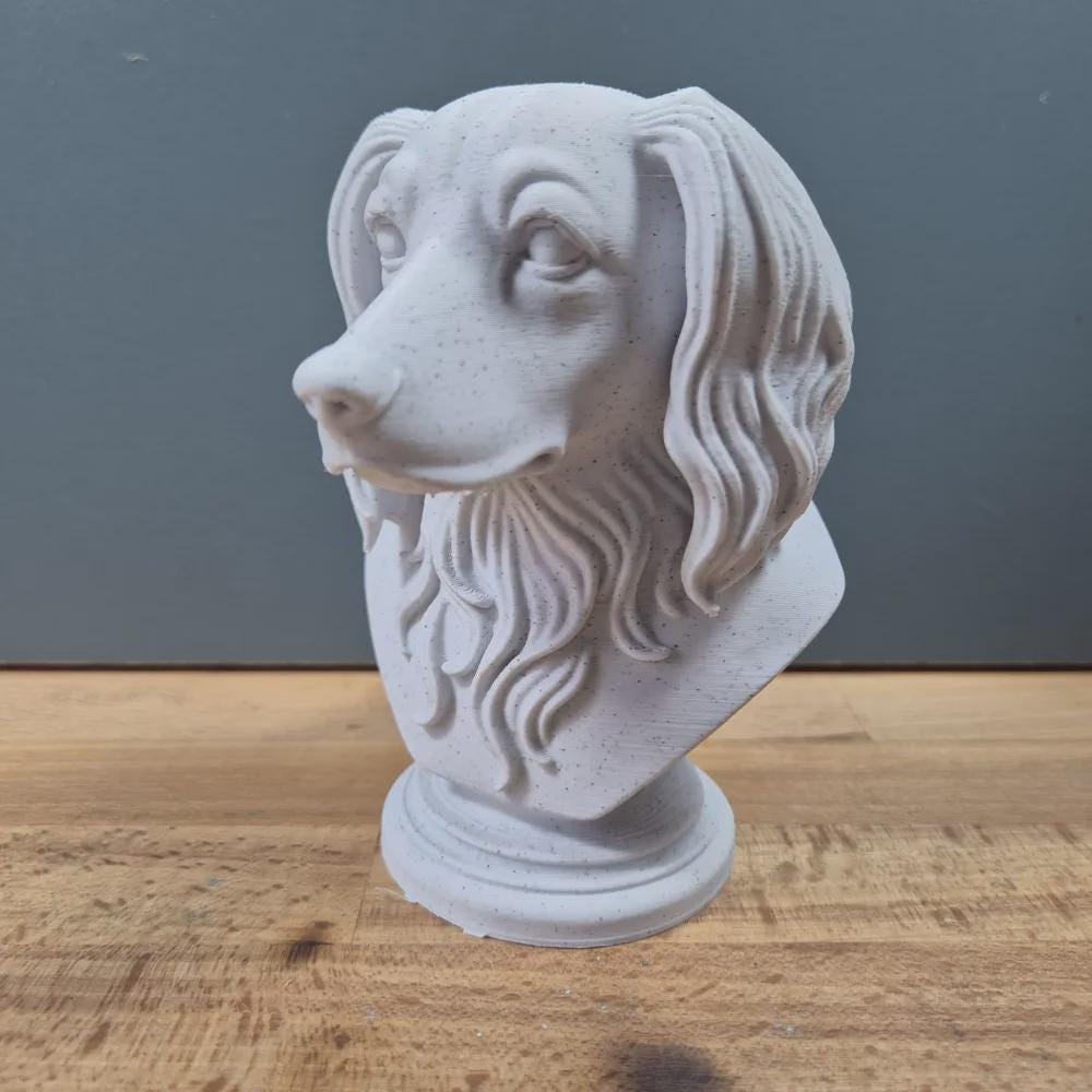 Kooikerhondje Büste / Realistic Kooikerhondje Bust – Handbemalt & Detailliert Fehn-factory.de
