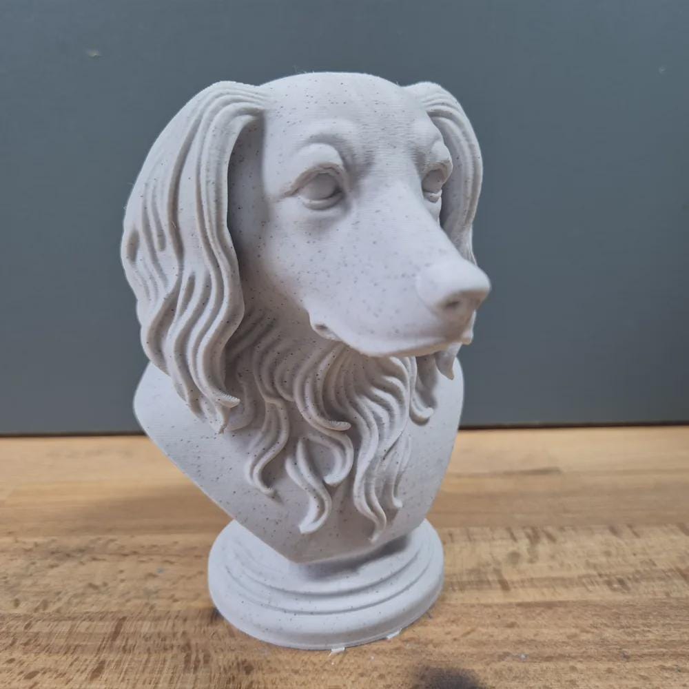 Kooikerhondje Büste / Realistic Kooikerhondje Bust – Handbemalt & Detailliert Fehn-factory.de