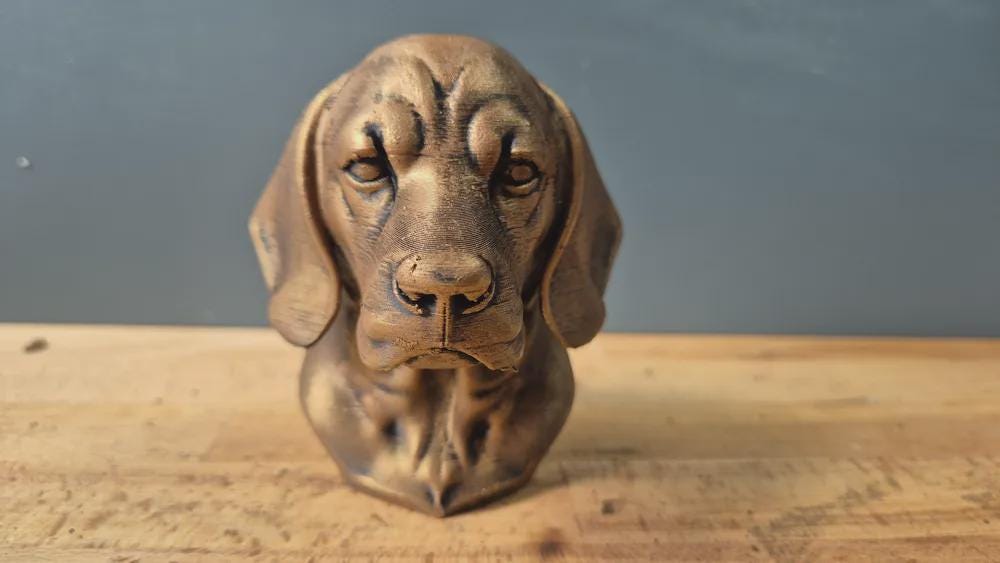 Beagle Büste / Realistic Beagle Dog Bust – Handbemalt & Detailliert Fehn-factory.de