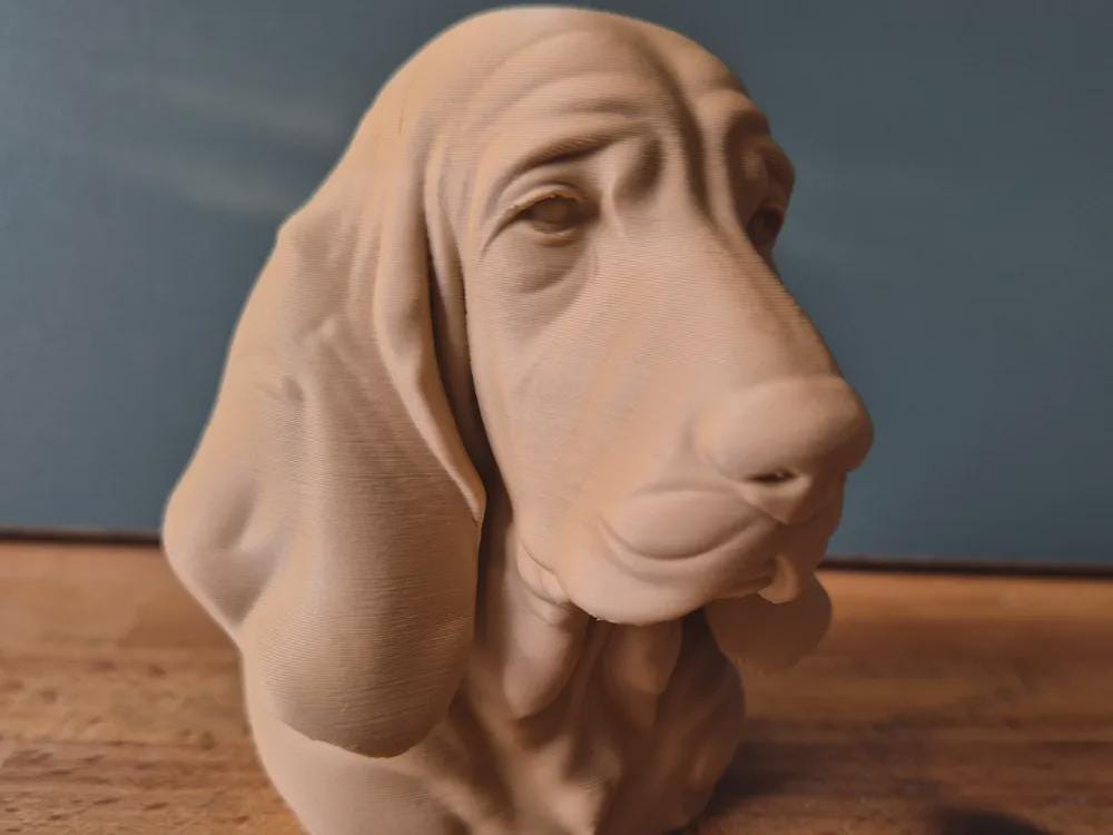 Basset Hound Büste / Realistic Basset Hound Dog Bust – Handbemalt & Detailliert Fehn-factory.de