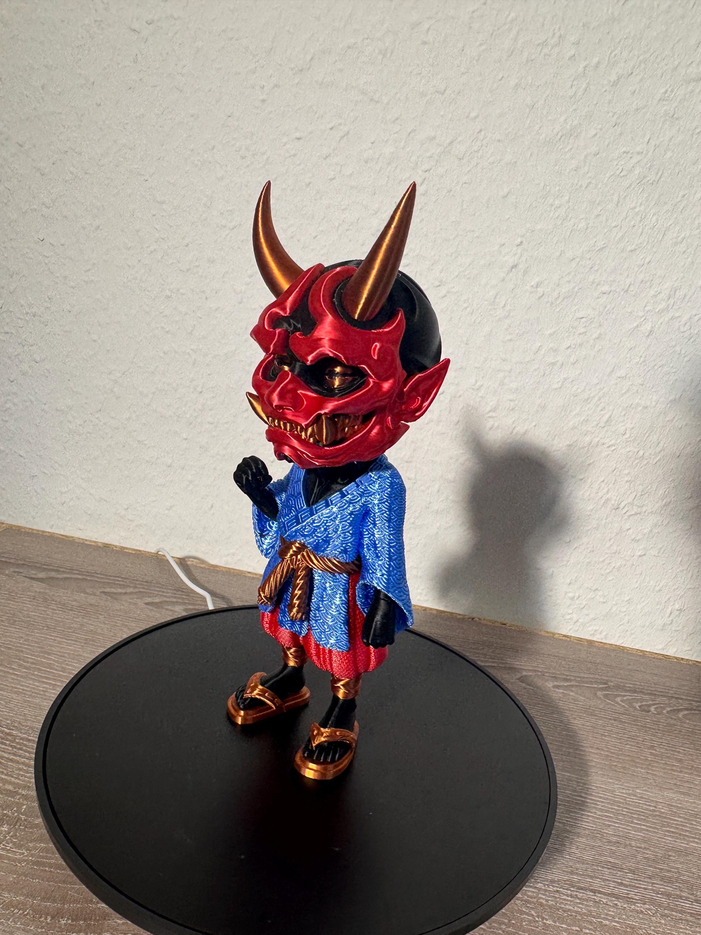 Hannya Chibi Oni Figur 20cm – Japanische Dämonen Statue | Hannya Chibi Oni Figure 8in – Japanese Demon Collectible