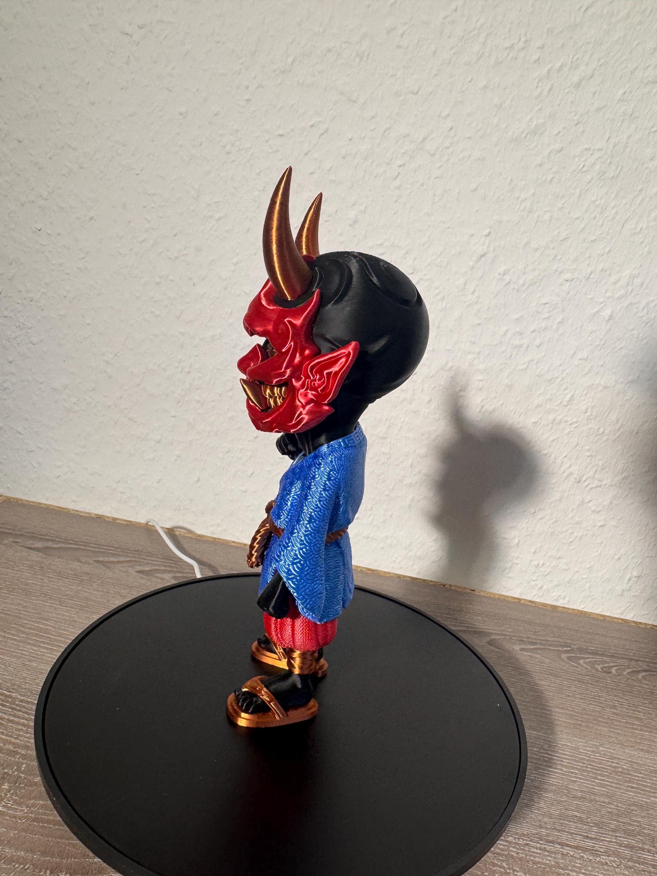 Hannya Chibi Oni Figur 20cm – Japanische Dämonen Statue | Hannya Chibi Oni Figure 8in – Japanese Demon Collectible
