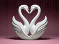 Schwanenherz Skulptur | Heart of Swans Statue | Hochzeit Geschenk | Wedding Gift | Romantische Deko | Love Symbol
