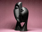 Abstrakte Paar Skulptur | Abstract Couple Statue | Liebespaar Figur | Modern Art Decor | Wedding Gift | African Style Art