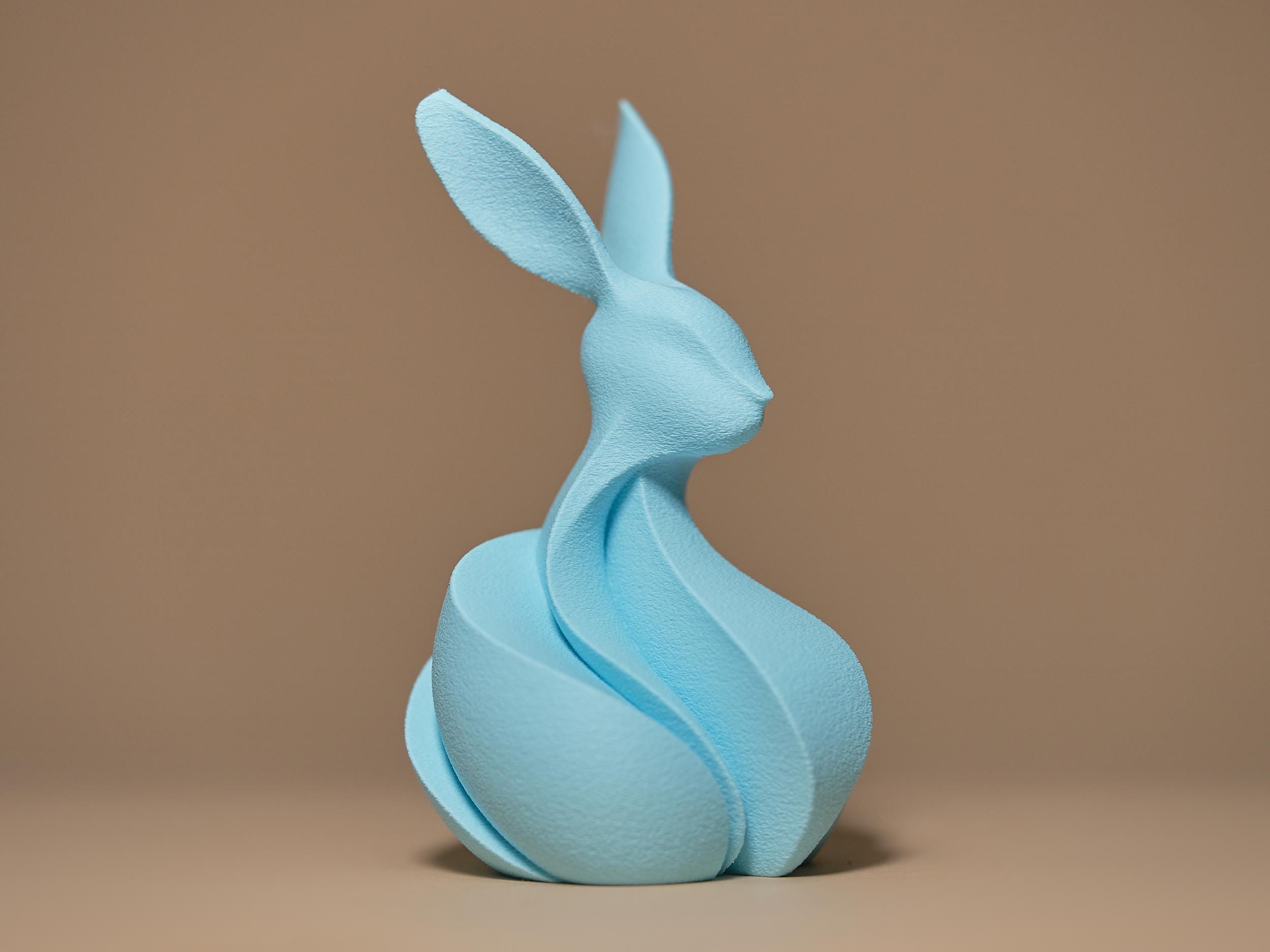 Süße Osterhasen Figur | Modern Easter Bunny Statue | Minimalist Spring Decor | Pastel Home Decoration | Tischdeko Ostern | Abstract Art
