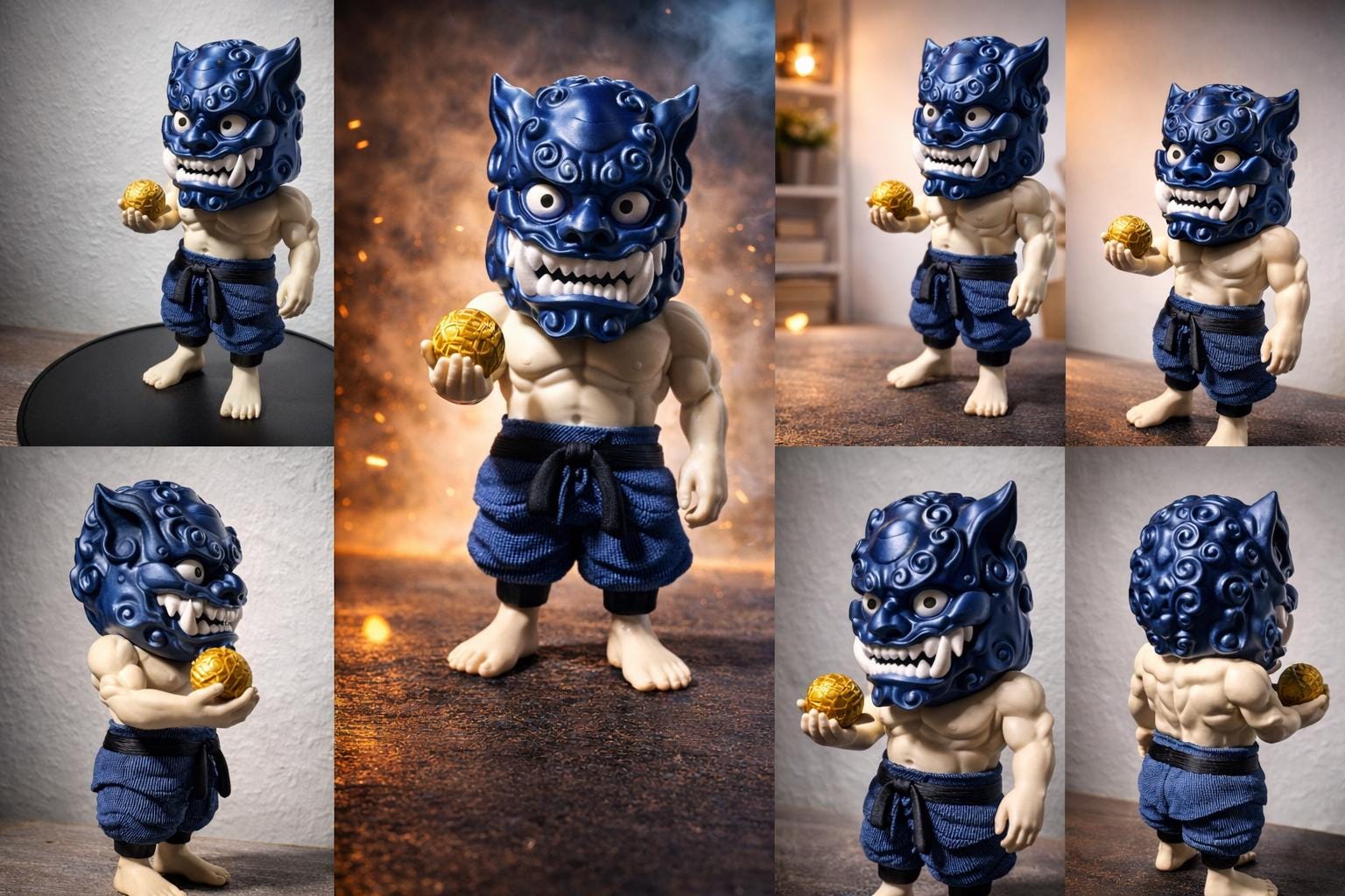 Foo Dog Chibi Figur – Asiatischer Wächter | Foo Dog Chibi Figure – Asian Guardian Collectible