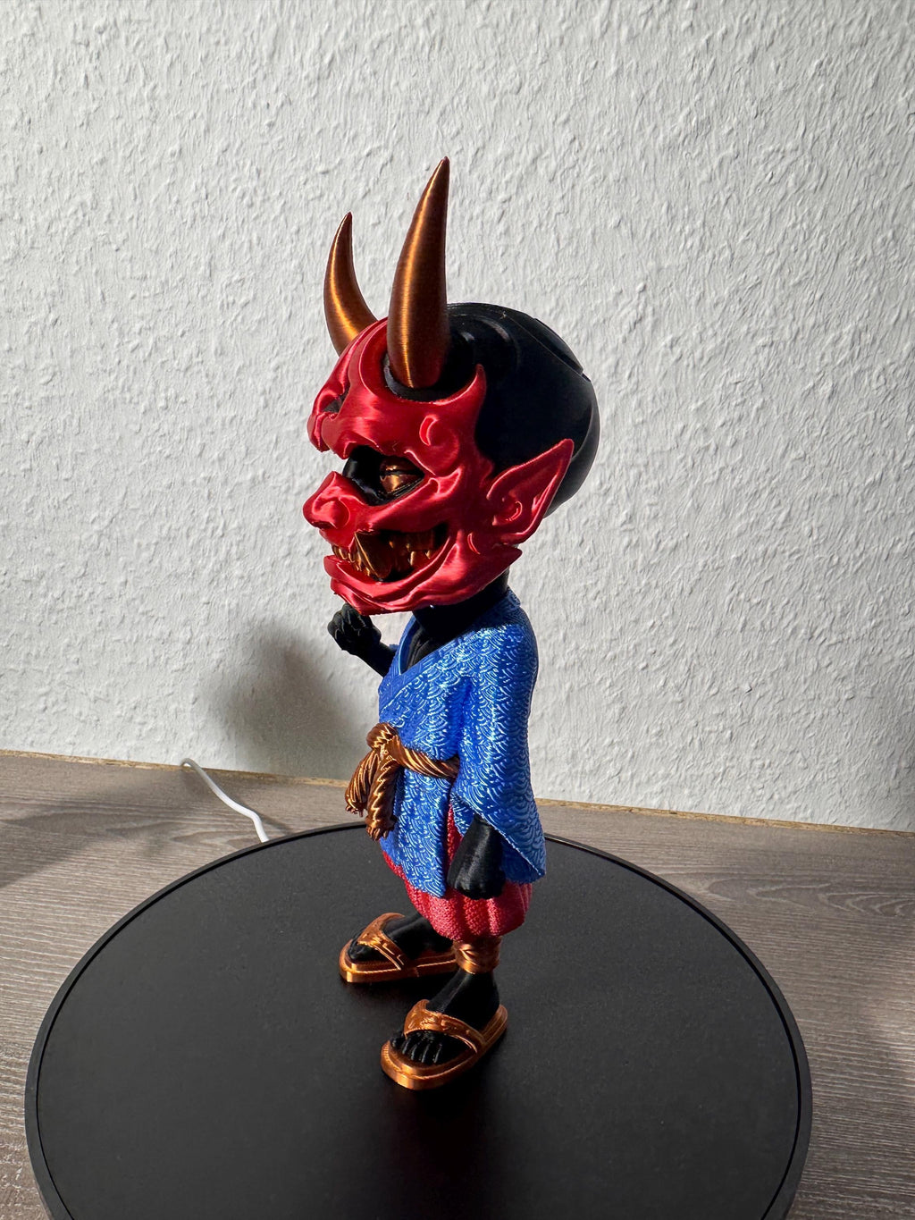 Hannya Chibi Oni Figur 20cm – Japanische Dämonen Statue | Hannya Chibi Oni Figure 8in – Japanese Demon Collectible