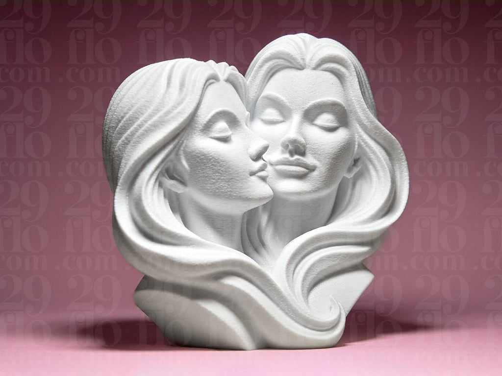 Zwei Frauen Eine Liebe Skulptur | Two Women One Love Statue