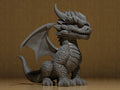Drachen Figur Exklusiv | Cute Dragon Statue | Fantasy Deko | Mythical Creature | Gamer Geschenk | Dungeons Decor