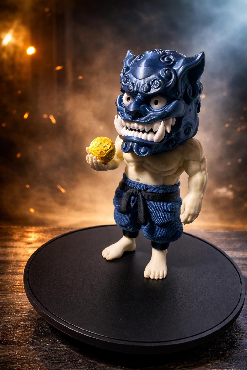 Foo Dog Chibi Figur – Asiatischer Wächter | Foo Dog Chibi Figure – Asian Guardian Collectible