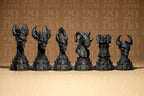 Engel vs Dämonen Schachfiguren | Angels vs Demons Chess Set | Fantasy Board Game | Gothic Chess Pieces | Good vs Evil | Custom Busts Fehn-factory.de