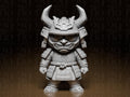 Angry Mini Samurai Figur Exklusiv | Chibi Warrior Statue | Japanese Decor | Cute Ninja Desk Toy | Gamer Gift | Anime Style Fehn-factory.de
