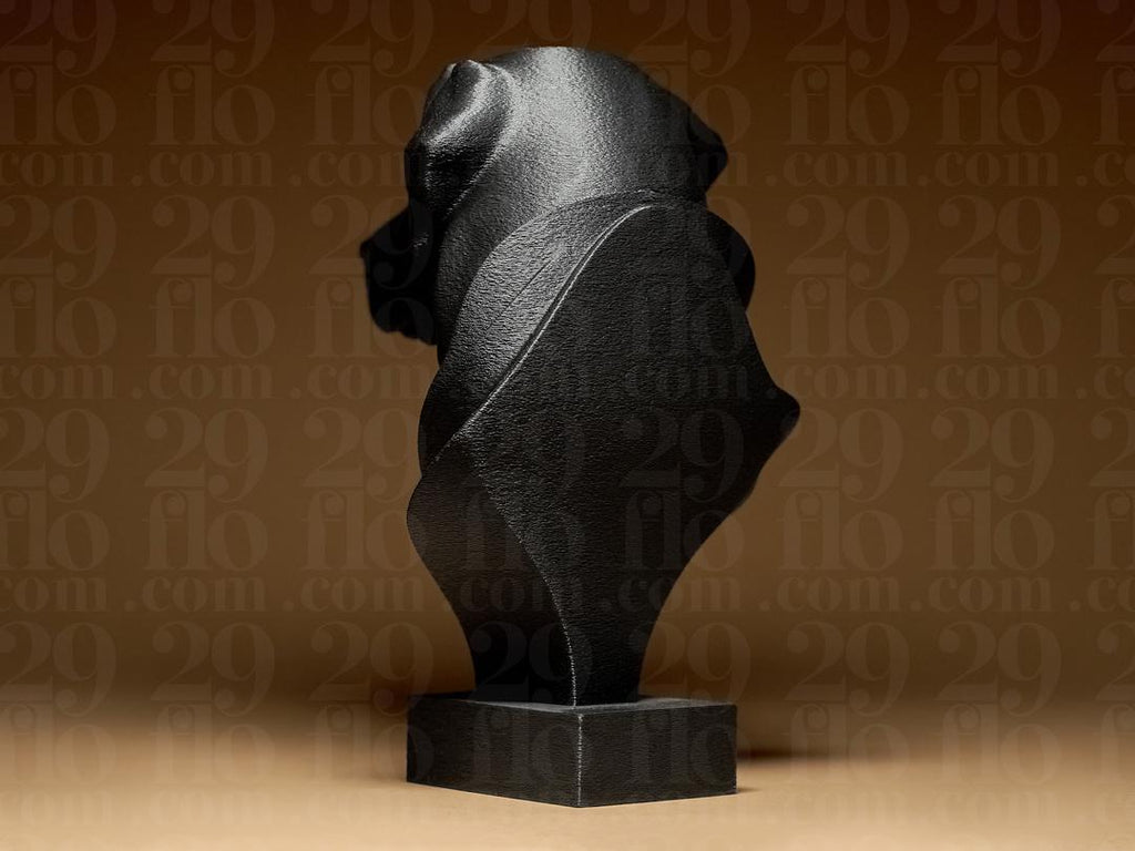 Moderne Labrador Büste | Modern Labrador Bust | Black Dog Statue | Pet Lover Gift | Elegant Animal Figurine | Hunde Deko | 3D Printed Art Fehn-factory.de