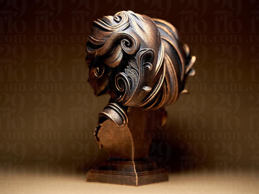 Zwillinge Sternzeichen Figur | Gemini Zodiac Statue | Two Faced Bust | Astrology Decor | The Twins Sculpture | Gothic Gift | Bronze Black Fehn-factory.de