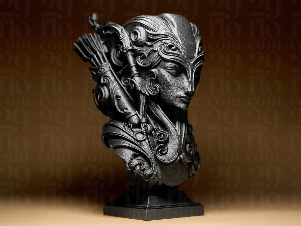 Schütze Sternzeichen Figur | Sagittarius Zodiac Statue | Fantasy Bust | Astrology Decor | The Archer Sculpture | Gothic Gift | Bronze Black Fehn-factory.de