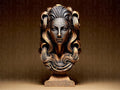 Wassermann Sternzeichen Figur | Aquarius Zodiac Statue | Fantasy Bust | Astrology Decor | Water Bearer Sculpture | Air Sign | Bronze Black Fehn-factory.de