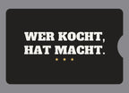Display-Abdeckung passend für Thermomix TM6 – Wer kocht, hat Macht. | mehrfarbig, Wunschfarbe möglich