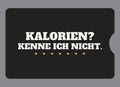 Display-Abdeckung passend für Thermomix TM6 – Kalorien? Kenne ich nicht. | mehrfarbig, Wunschfarbe möglich