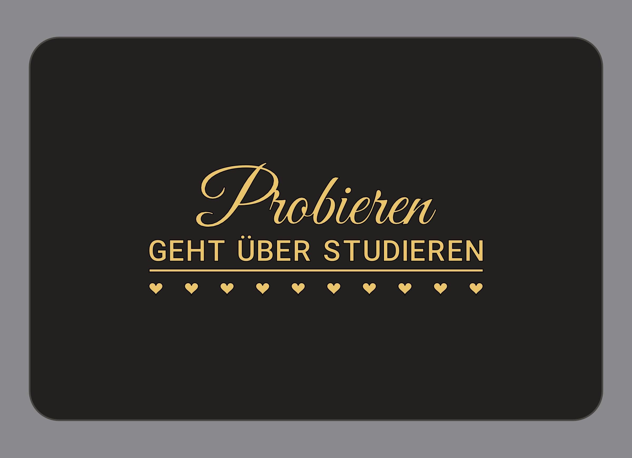 Display-Abdeckung passend für Thermomix TM7 – Probieren geht über Studieren | mehrfarbig, Wunschfarbe möglich