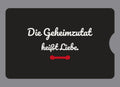 Display-Abdeckung passend für Thermomix TM6 – Die Geheimzutat heißt Liebe. | mehrfarbig, Wunschfarbe möglich
