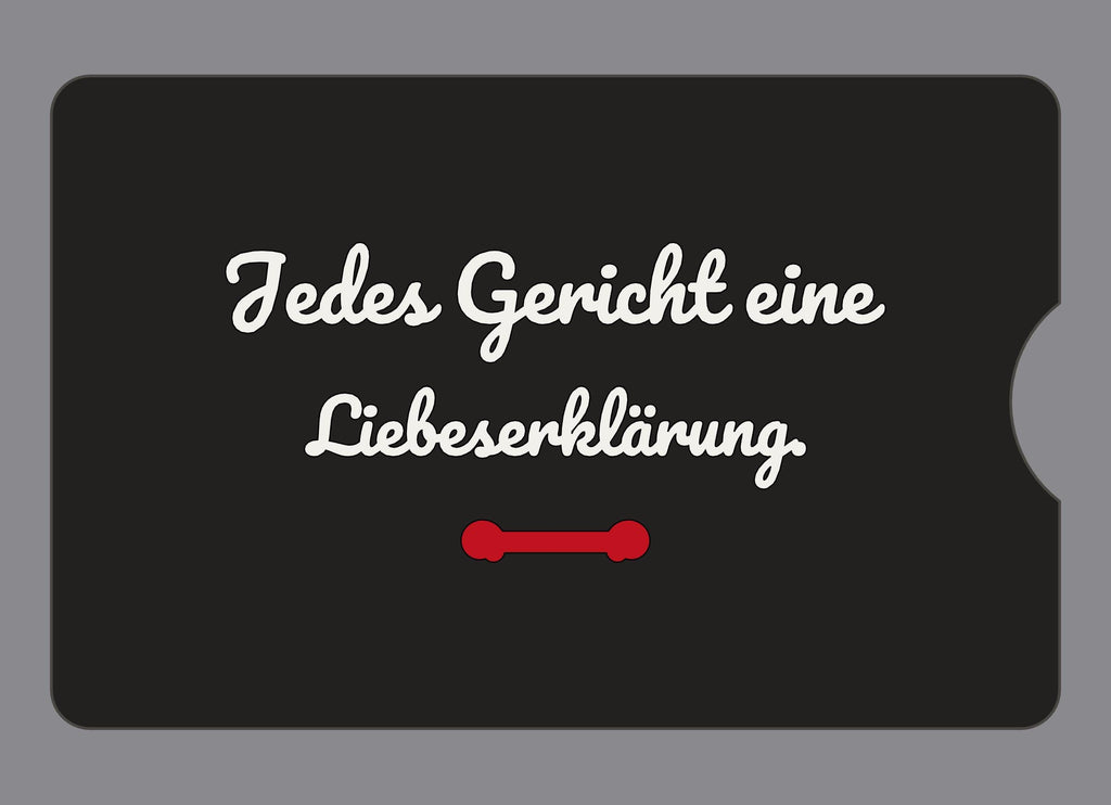 Display-Abdeckung passend für Thermomix TM6 – Jedes Gericht eine Liebeserklärung. | mehrfarbig, Wunschfarbe möglich