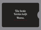 Display-Abdeckung passend für Thermomix TM6 – Die beste Köchin heißt Mama. | mehrfarbig, Wunschfarbe möglich