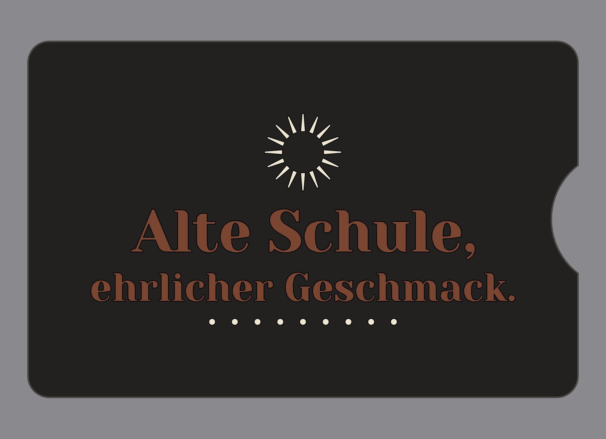 Display-Abdeckung passend für Thermomix TM6 – Alte Schule, ehrlicher Geschmack. | mehrfarbig, Wunschfarbe möglich
