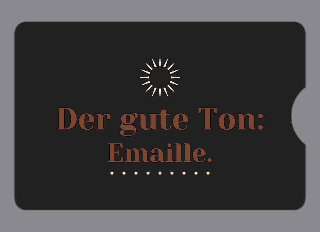 Display-Abdeckung passend für Thermomix TM6 – Der gute Ton: Emaille. | mehrfarbig, Wunschfarbe möglich