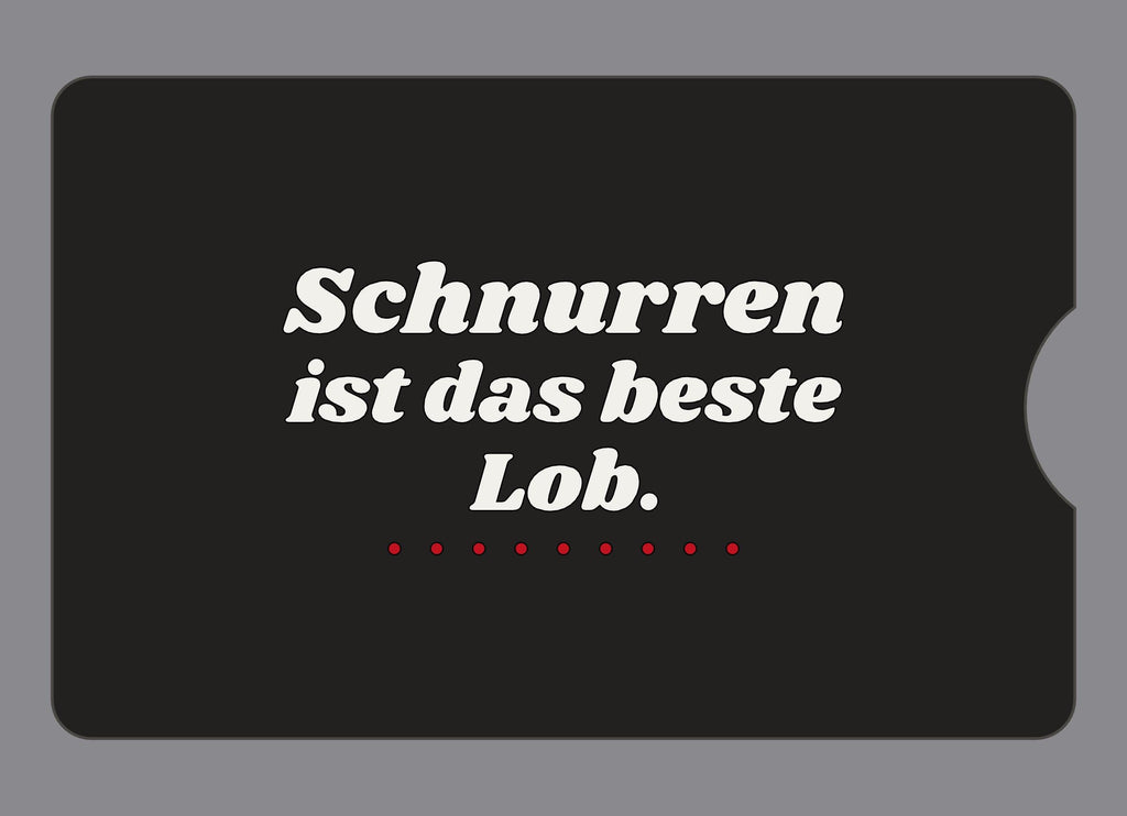Display-Abdeckung passend für Thermomix TM6 – Schnurren ist das beste Lob. | mehrfarbig, Wunschfarbe möglich