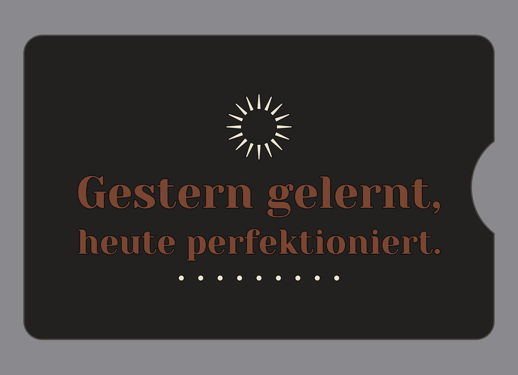 Display-Abdeckung passend für Thermomix TM6 – Gestern gelernt, heute perfektioniert. | mehrfarbig, Wunschfarbe möglich