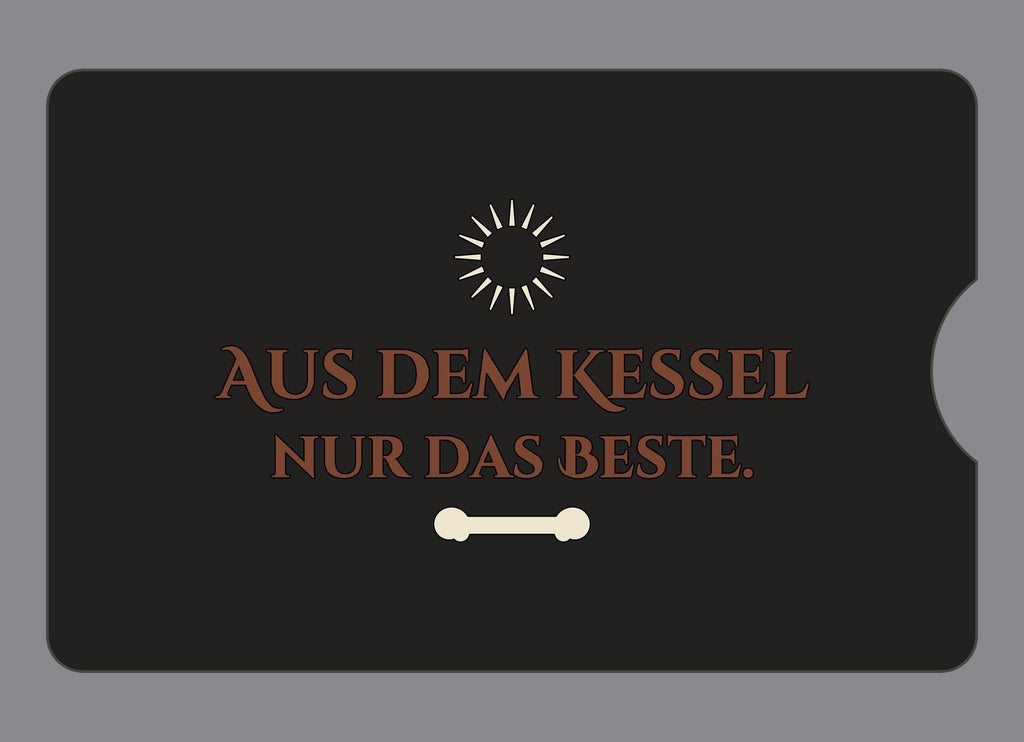 Display-Abdeckung passend für Thermomix TM6 – Aus dem Kessel nur das Beste. | mehrfarbig, Wunschfarbe möglich
