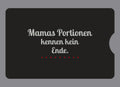 Display-Abdeckung passend für Thermomix TM6 – Mamas Portionen kennen kein Ende. | mehrfarbig, Wunschfarbe möglich