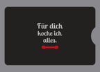 Display-Abdeckung passend für Thermomix TM6 – Für dich koche ich alles. | mehrfarbig, Wunschfarbe möglich