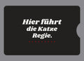 Display-Abdeckung passend für Thermomix TM6 – Hier führt die Katze Regie. | mehrfarbig, Wunschfarbe möglich