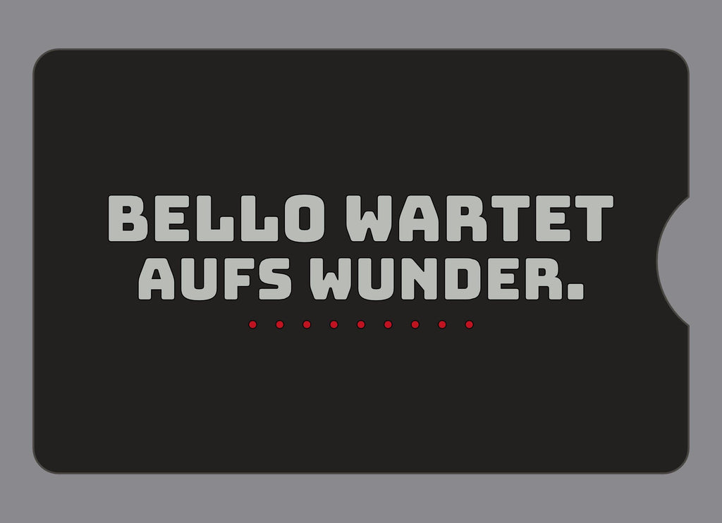 Display-Abdeckung passend für Thermomix TM6 – Bello wartet aufs Wunder. | mehrfarbig, Wunschfarbe möglich