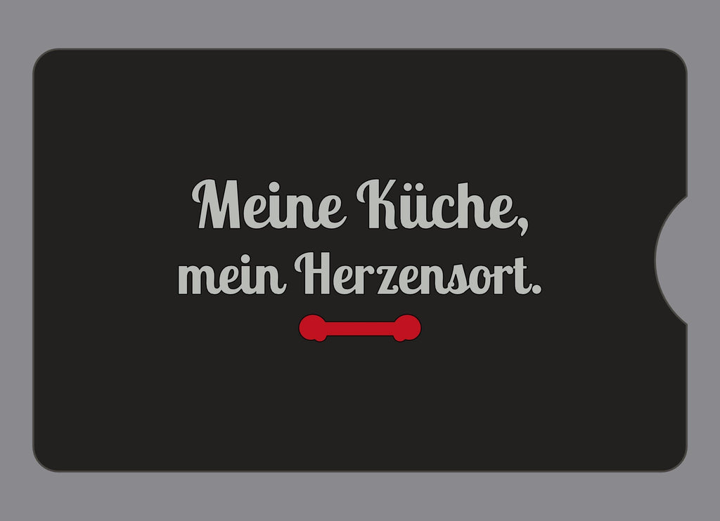 Display-Abdeckung passend für Thermomix TM6 – Meine Küche, mein Herzensort. | mehrfarbig, Wunschfarbe möglich