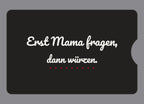 Display-Abdeckung passend für Thermomix TM6 – Erst Mama fragen, dann würzen. | mehrfarbig, Wunschfarbe möglich