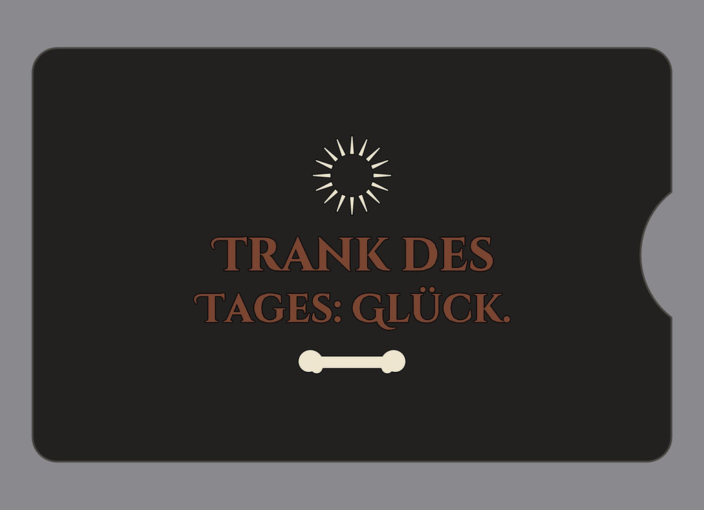 Display-Abdeckung passend für Thermomix TM6 – Trank des Tages: Glück. | mehrfarbig, Wunschfarbe möglich