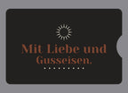Display-Abdeckung passend für Thermomix TM6 – Mit Liebe und Gusseisen. | mehrfarbig, Wunschfarbe möglich
