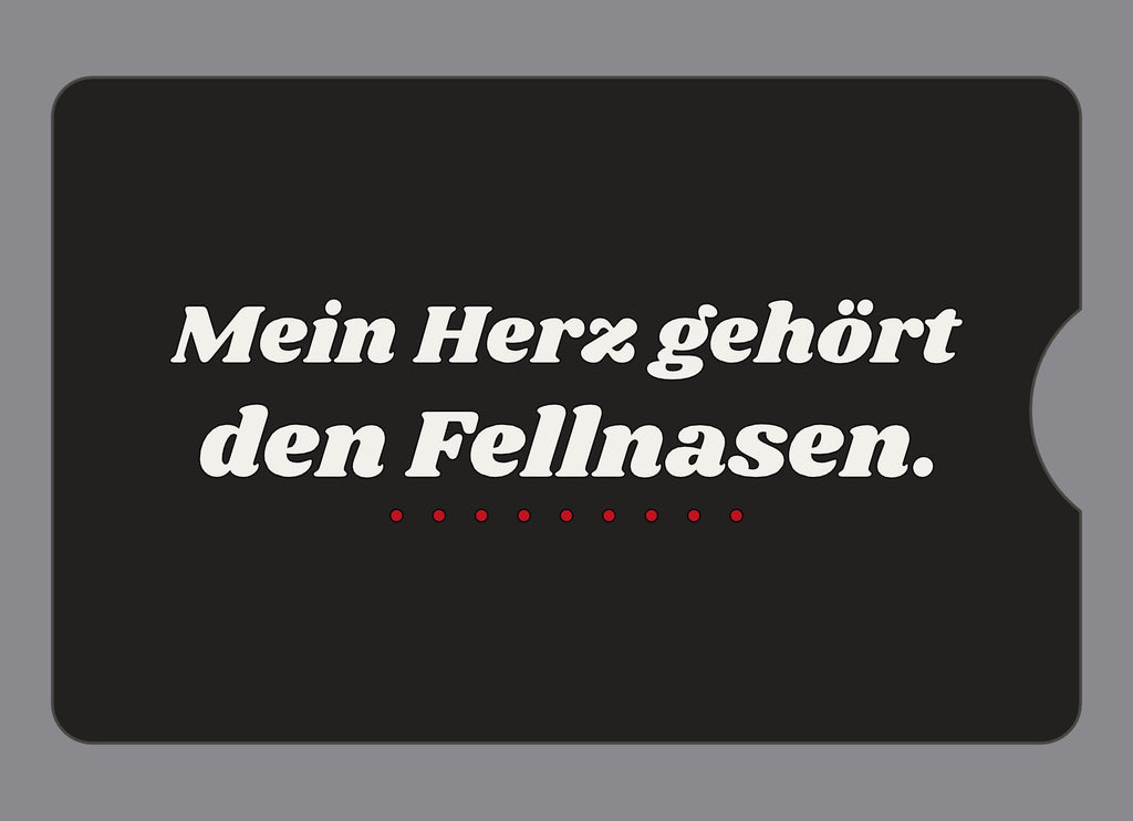 Display-Abdeckung passend für Thermomix TM6 – Mein Herz gehört den Fellnasen. | mehrfarbig, Wunschfarbe möglich