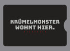 Display-Abdeckung passend für Thermomix TM6 – Krümelmonster wohnt hier. | mehrfarbig, Wunschfarbe möglich