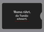 Display-Abdeckung passend für Thermomix TM6 – Mama rührt, die Familie schnurrt. | mehrfarbig, Wunschfarbe möglich