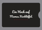 Display-Abdeckung passend für Thermomix TM6 – Ein Hoch auf Mamas Kochlöffel. | mehrfarbig, Wunschfarbe möglich